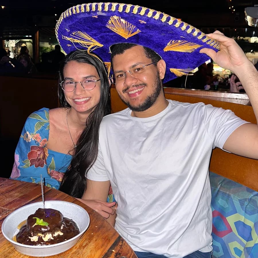 Aniversário no lugar de sempre